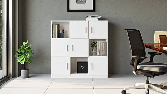 L'occi Concept Diego G Ofis Klasör Dolabı Kitaplık Beyaz - 3